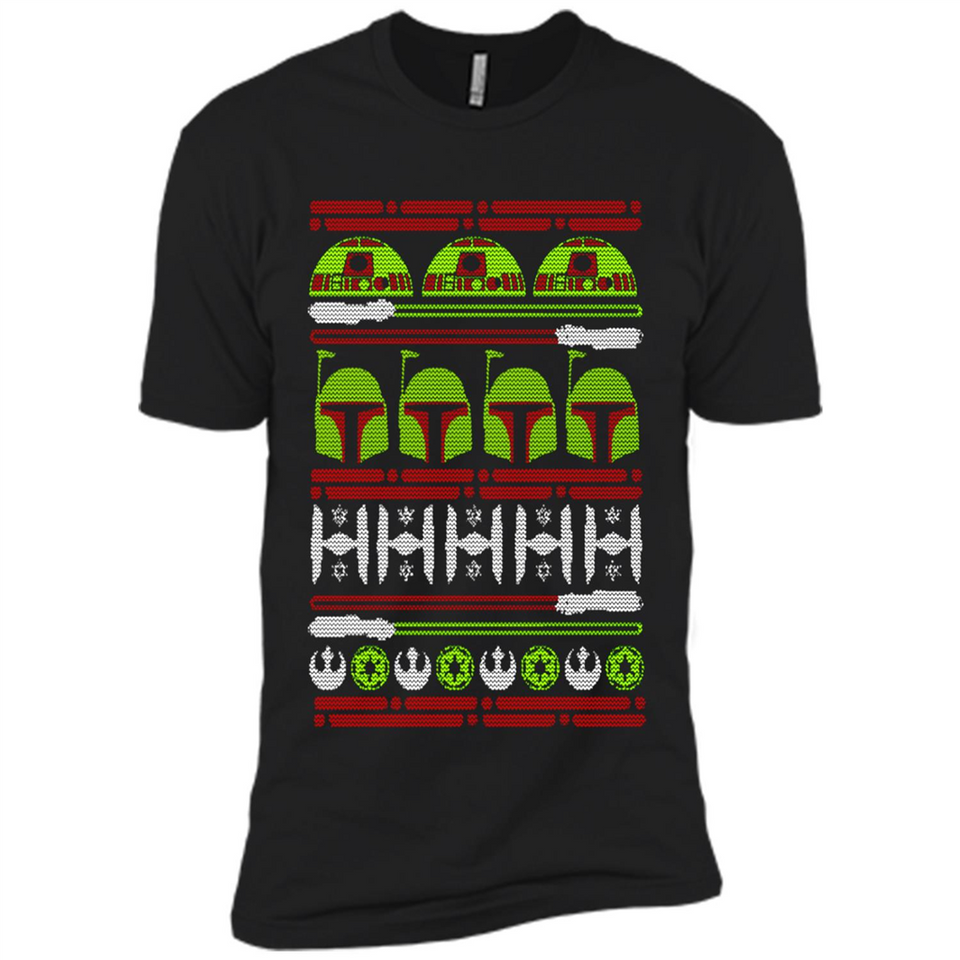 Star Wars - Boba Fett Christmas - Premium Short Sleeve T-Shirt