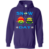 Snow Day Shirt For Boston Celtics Vs Minion Fans pingpong