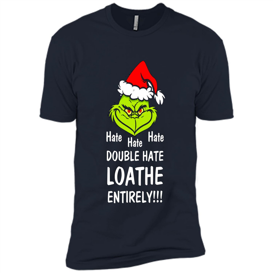 Mr Grinch hate hate hate double hate loathe entirely sweater PINGPONG