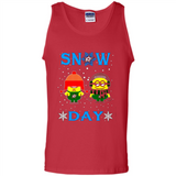 Snow Day Shirt For Dallas Stars Vs Minion Fans pingpong