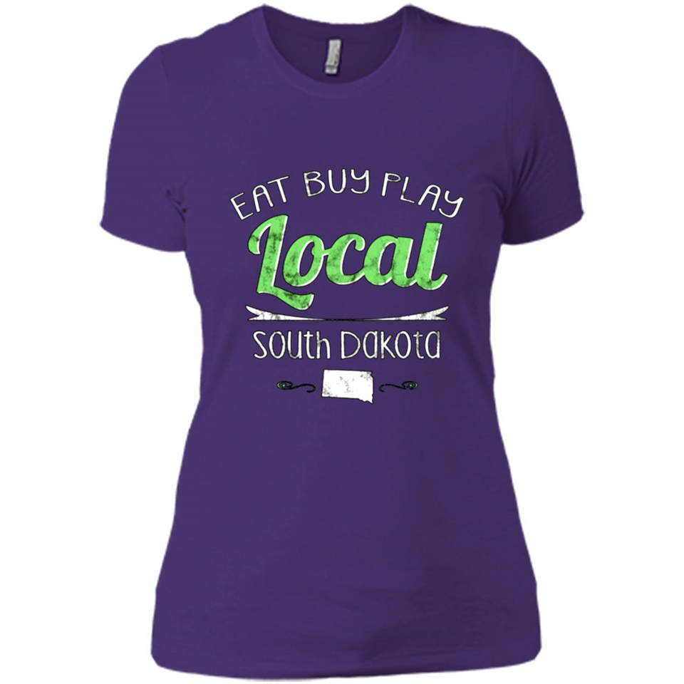 Eat Buy Play Local South Dakota Distressed PING PONG
