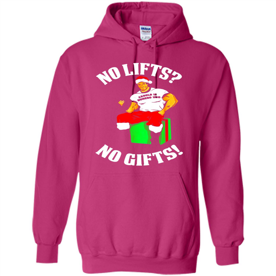 Arnold Is Numero Uno No Lifts No Gifts Christmas PINGPONG