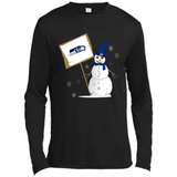 Seattle Seahawks Snowman Funny