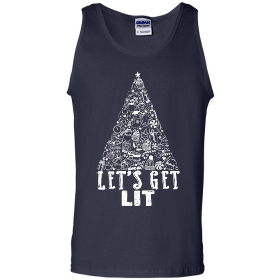 Let's Get Lit - Funny Christmas Tree