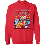 Meowy Christmas Ugly Funny Cats Lover PINGPONG