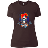 Calgary Flames Halloween The Nightmare Before Christmas - Ladies' Boyfriend T-Shirt