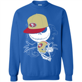 Jack Skellington The Nightmare Before Christmas-49ers Football - Sweatshirt