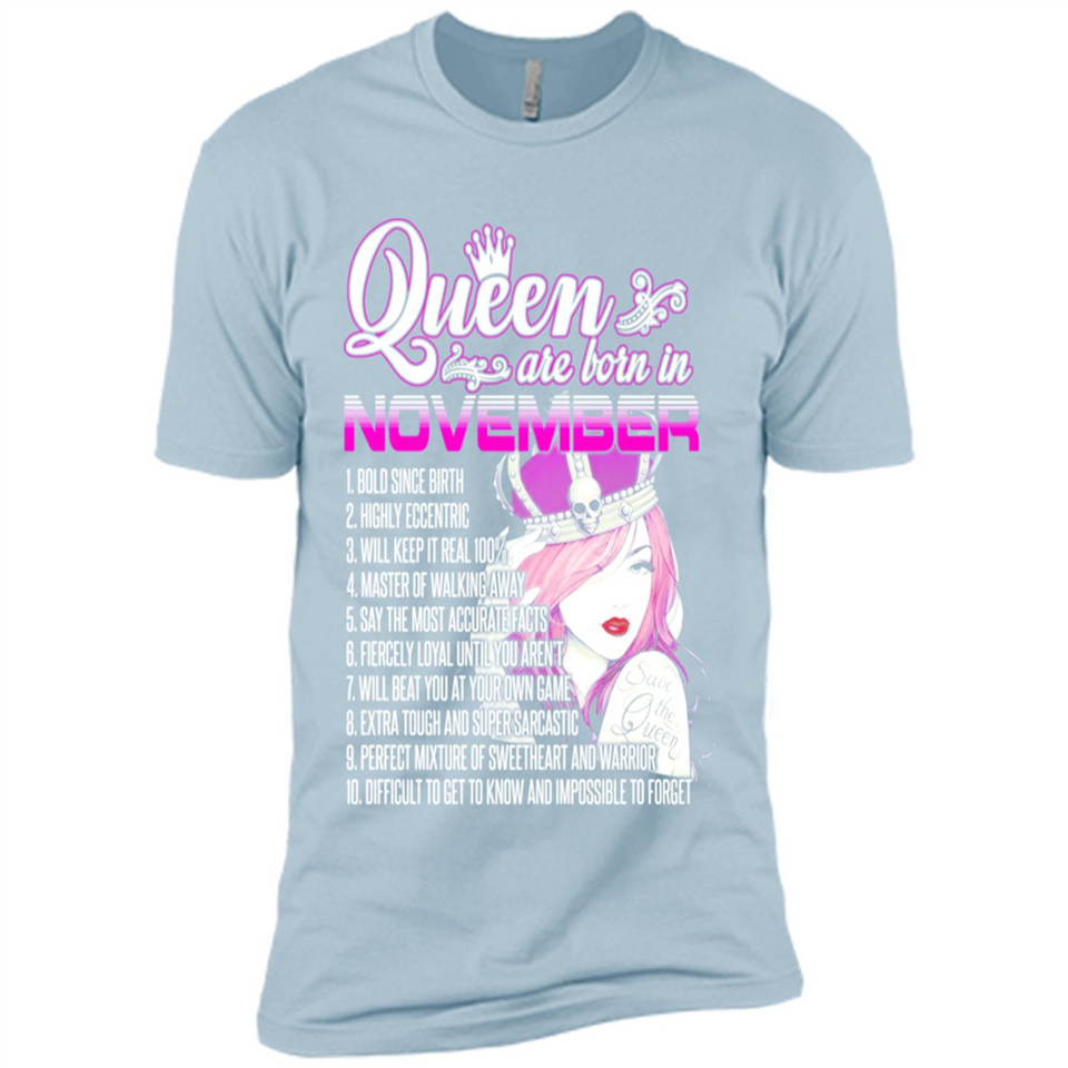 Queens Are Born In November Vintage Birthday