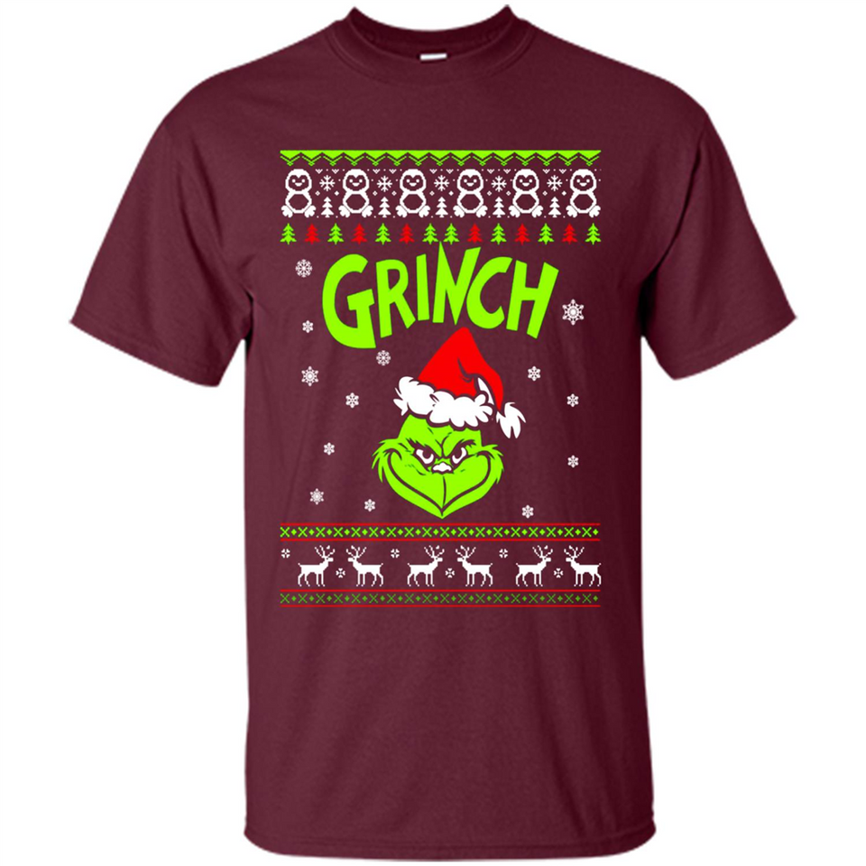 The Grinch Face Christmas - Shirt