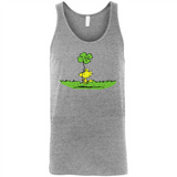Snoopy Woodstock Shamrock - Canvas Unisex Tank