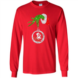 Amazing Florida State Seminoles Glitter Grinch Monogram Ornament Christmas Gift - Long Sleeve T-Shirt