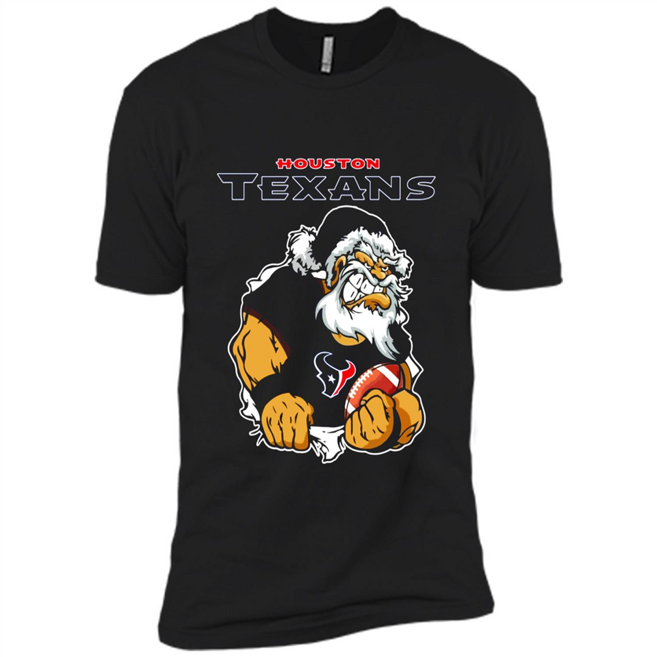 Grumpy Santa Claus Houston Texans Football Team PINGPONG