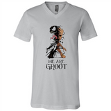 We Are Groot Venom MERCHCUTE - Canvas Unisex V-Neck