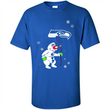Seattle Seahawks Snowman