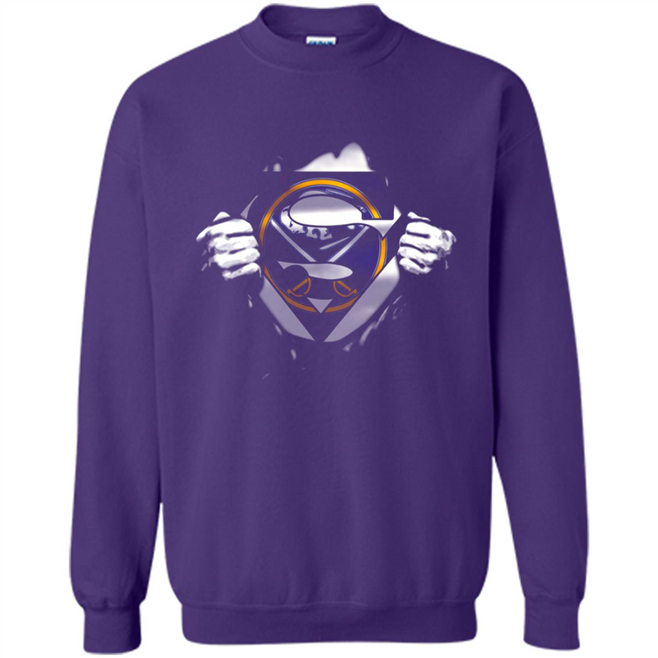 Buffalo Sabres And Superman Fans - Sweatshirt