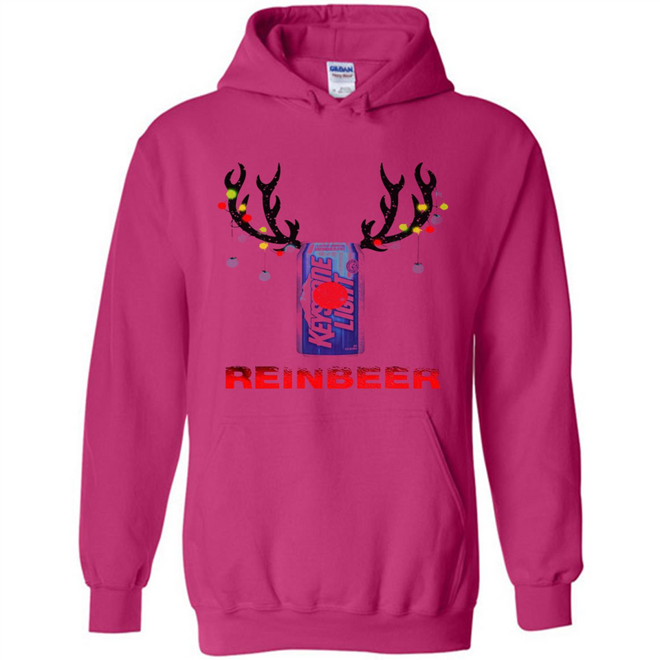 Keystone Light reinbeer Christmas - Hoodie