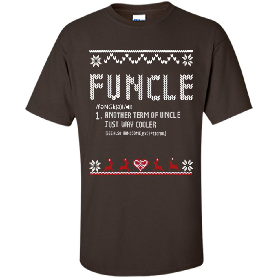 Mens Christmas Funcle Definition - Shirt