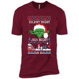 YODA SILENT NIGHT JEDI NIGHT CHRISTMAS UGLY SWEATER