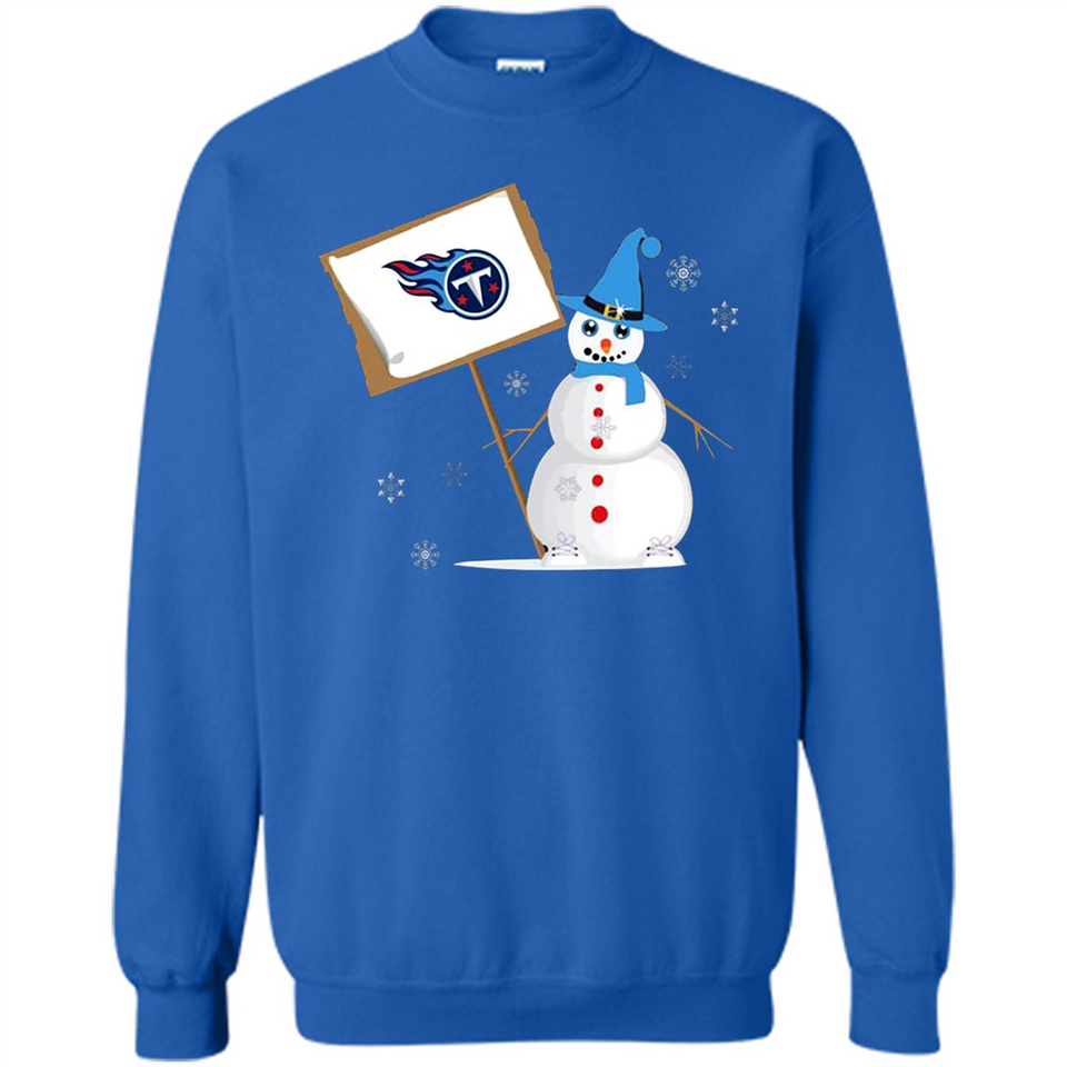 Tennessee Titans Snowman Funny