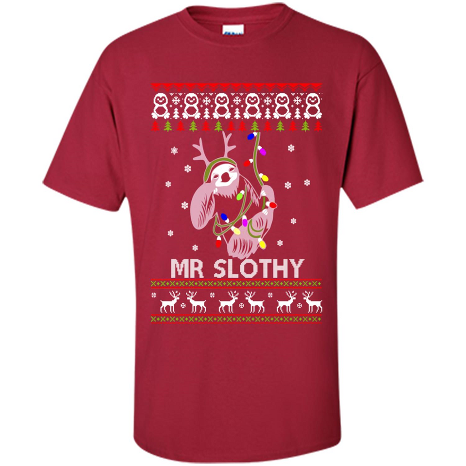 Mr Slothy Christma - Shirt