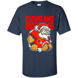 Grumpy Santa Claus Cleveland Browns Football Team PINGPONG