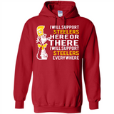Shirt For Dr Seuss Cat And Pittsburgh Steelers Fans - Hoodie