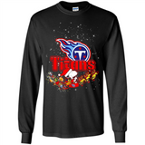 Snoopy Christmas Tennessee Titans - Long Sleeve T-Shirt