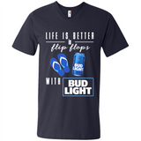 LIFE IS BETTER IN FLIP FLOPS WITH BUD LIGHT