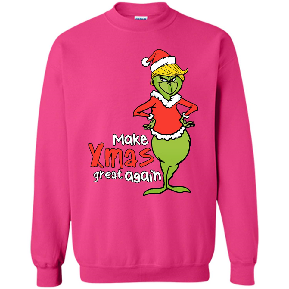 Trump Grinch Shirt, Make Xmas Great Again Christmas