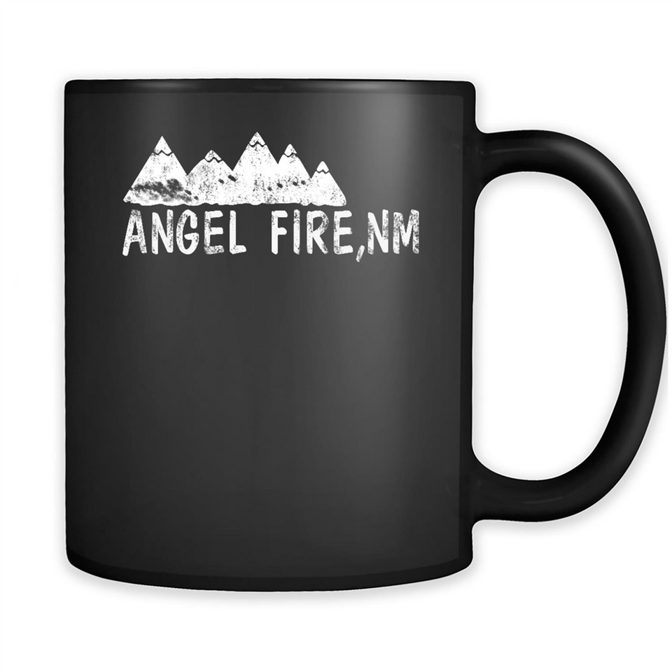 Trendy Grunge Angel Fire NM Mountains Ski Town