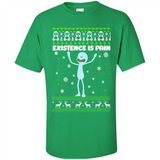 Mr Meeseeks Xistence Is Pain Ugly Christmas - Shirt
