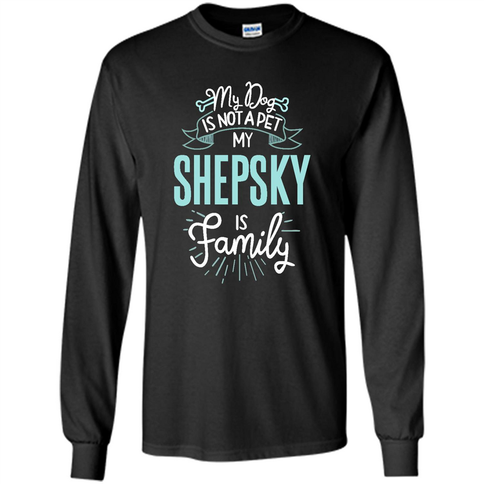 Shepsky Shirt Family Dog