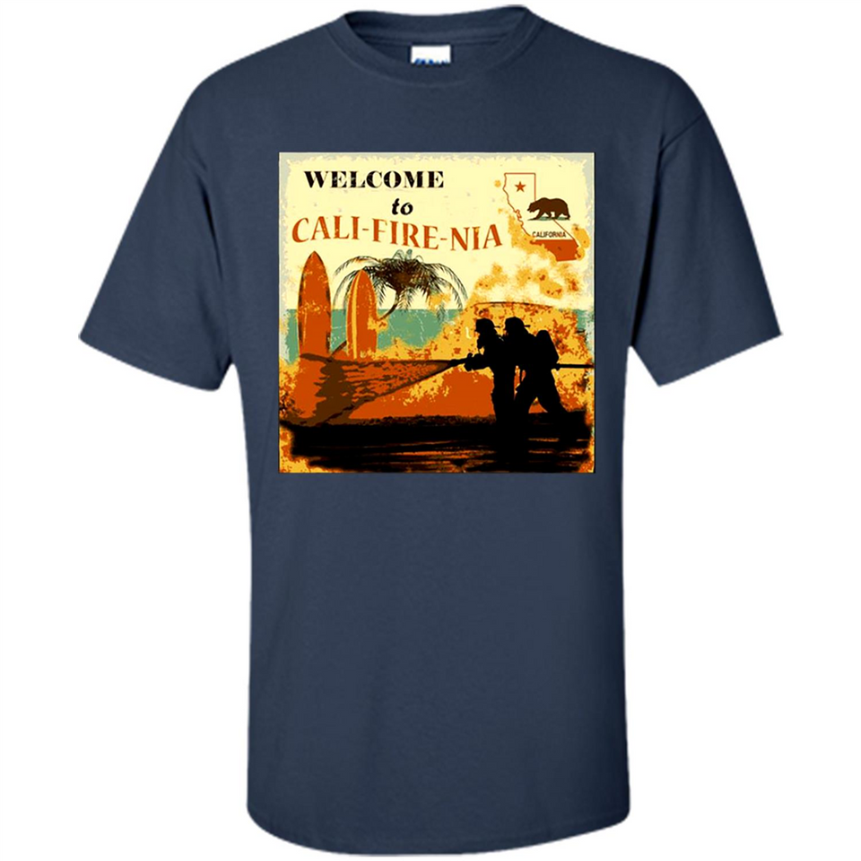 Paradise California Camp Fire Youth T-Shirt PINGPONG - Shirt