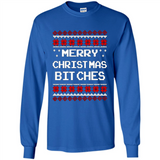 Merry Christmas Bitches ugly sweatshirt PINGPONG