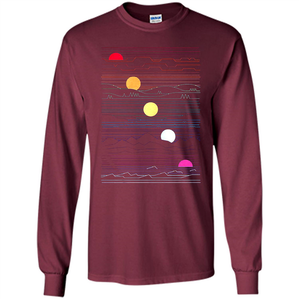 Many lands under one sun shirt Sweatshirt - Long Sleeve T-Shirt