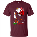 Merry Christmas Santa Claus With Big Dog sweater PINGPONG