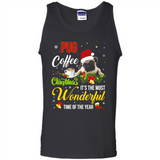 Pug Coffee Wonderful Christmas