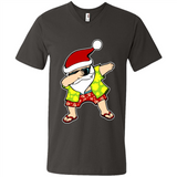 Dabbing Santa Christmas In July 1 - Men's V-Neck