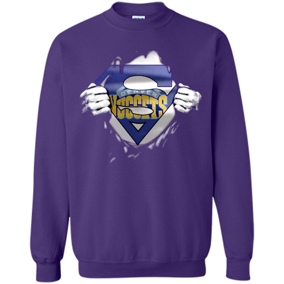 Denver Nuggets And Superman Fans - Sweatshirt