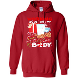 Working On My Santa Body Funny Christmas Gift Sleeve Xmas - Hoodie