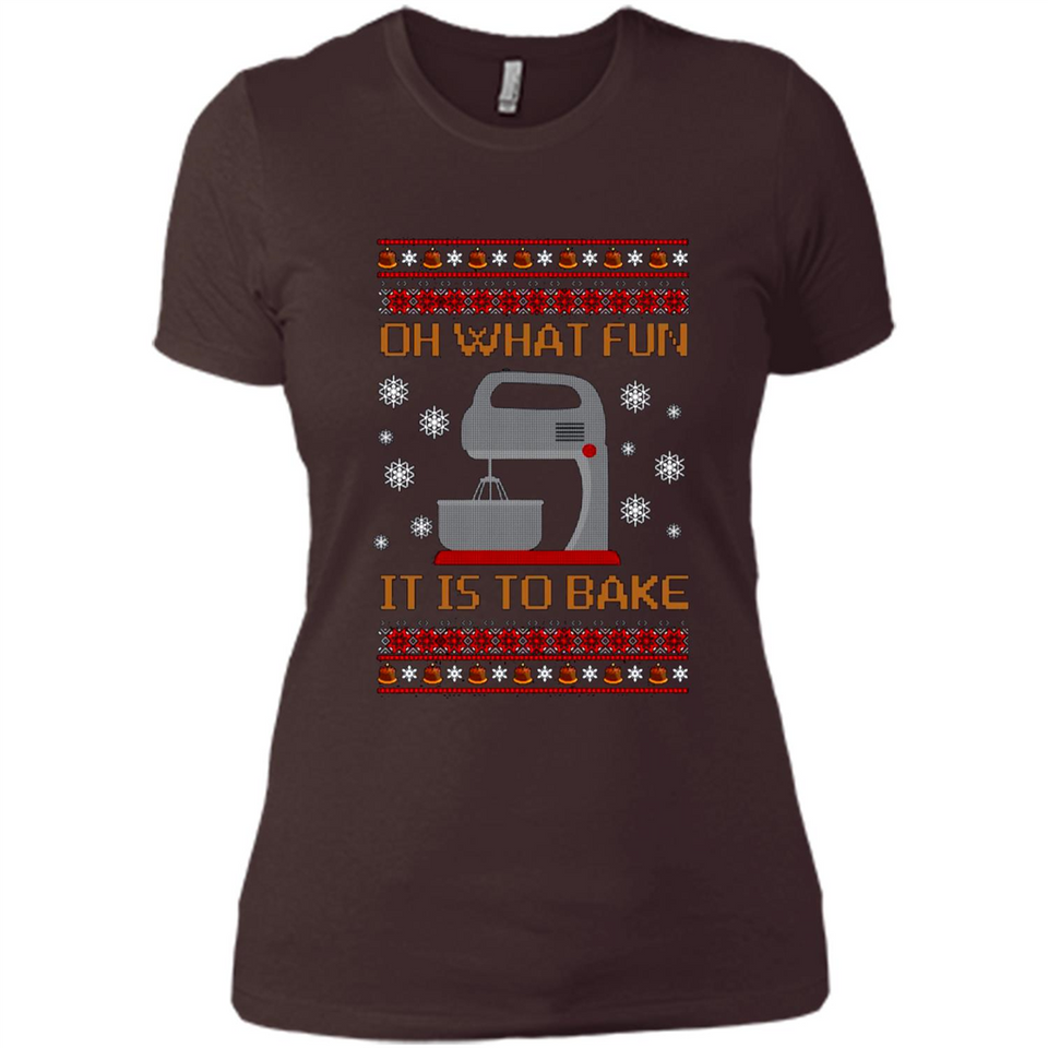 Oh What Fun It Is To Bake Ugly Christmas sweater Sweater PINGPONG