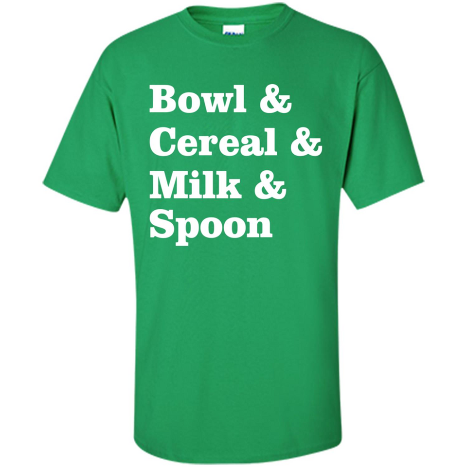 Tasty Cereal Recipe Bowl Milk Spoon