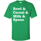 Tasty Cereal Recipe Bowl Milk Spoon