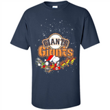 Snoopy Christmas San Francisco Giants - Shirt
