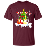 Santa Hat Electric Guitar Classical Guitar Christmas shirt Ladies' Boyfriend