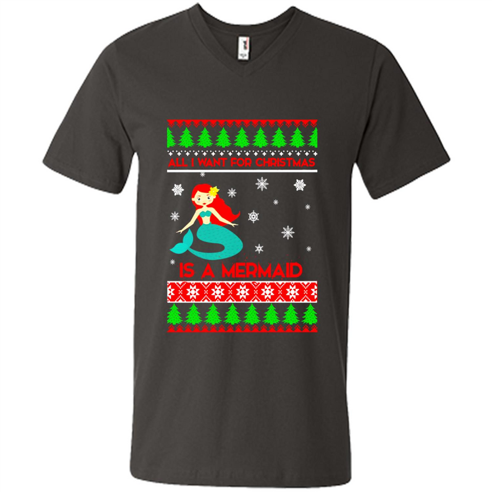 All I Want For Christmas Is A Mermaid ugly PINGPONG