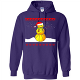 Basketball Santa Funny Christmas - Hoodie