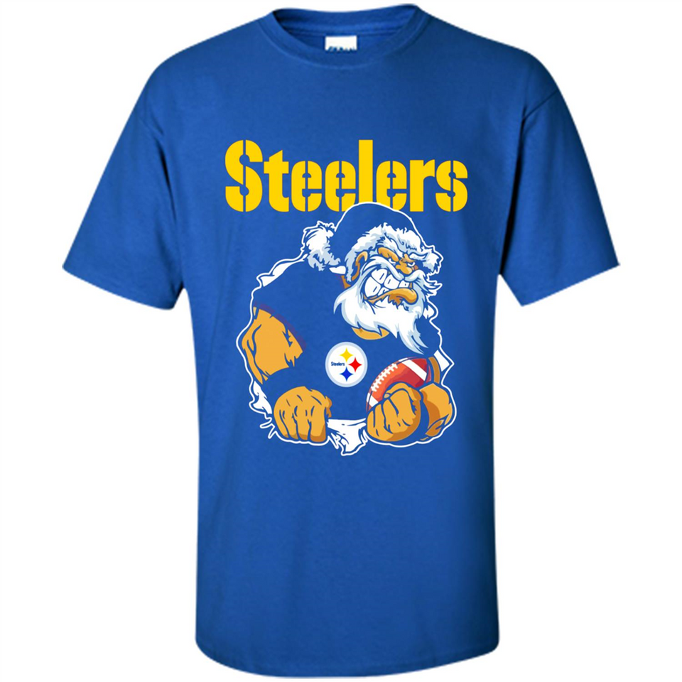 Grumpy Santa Claus Pittsburgh Steelers Football Team PINGPONG