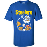 Grumpy Santa Claus Pittsburgh Steelers Football Team PINGPONG