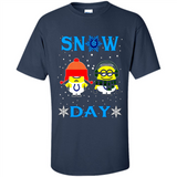 Snow Day Shirt For Indianapolis Colts Vs Minion Fans pingpong